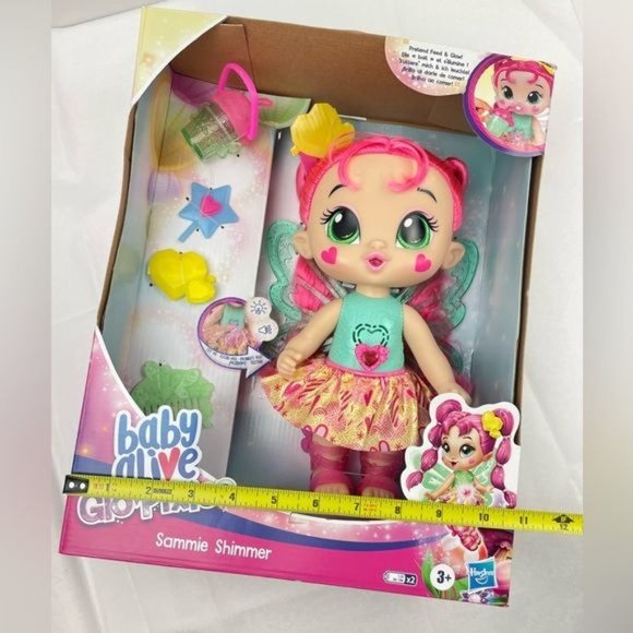 Baby Alive GloPixies Sammie Shimmer Baby Doll 10” - Picture 11 of 11